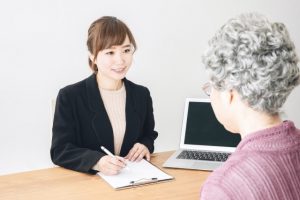 相談対応する司法書士